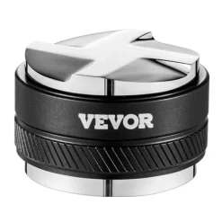 VEVOR Coffee Distributor 53mm, 2-in-1 Adjustable Espresso Distributor with Fan-Shaped Base, Coffee Distributor 304 Stainless Steel with Easy-to-Disassemble Design