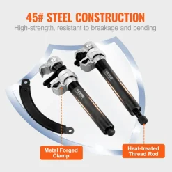 VEVOR Coil Spring Compressor Tool, 2 pcs Heavy Duty Macpherson Strut Spring Compressor Set, 2646 lbs Strut Spring Compressor with Safety Bracket and Carrying Case, for Car Truck ATV UTV
