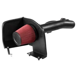 VEVOR Cold Air Intake, 3.5 Inch Cold Air Intake System + Heat Shield Compatible with 2009-2013 Chevy Silverado/GMC Sierra 1500 4.8L/5.3L/6.2L, High Flow Filter Kit Improve Horsepower/Throttle Response