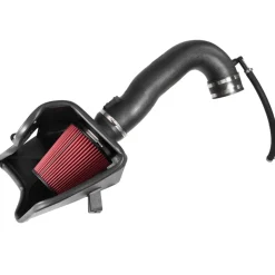VEVOR Cold Air Intake, 3.9 Inch Cold Air Intake System + Heat Shield Compatible with 2019-2025 Chevy Silverado/GMC Sierra, 2021-2025 Cadillac Escalade 6.2L, High Flow Filter Kit Improved Horsepower