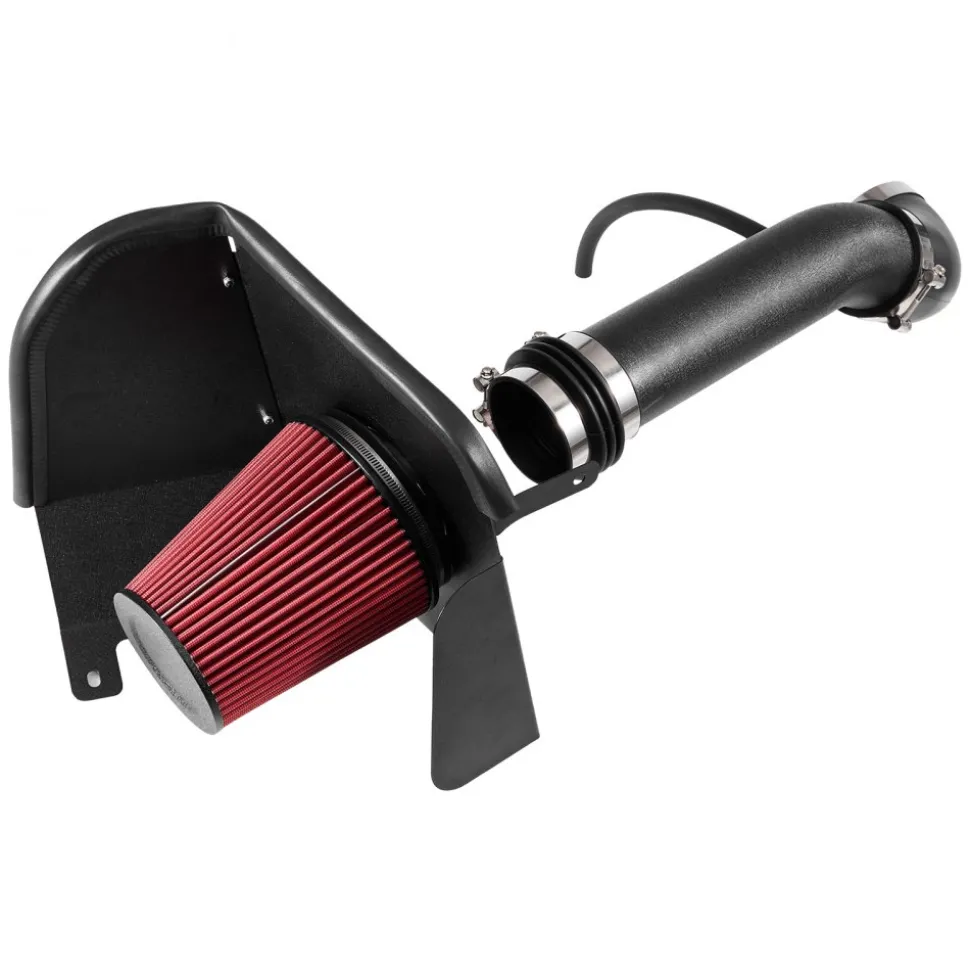 VEVOR Cold Air Intake, 3.5 Inch Cold Air Intake System + Heat Shield Compatible with 2007-2008 Cadillac Escalade, Chevy Silverado/Suburban, GMC Sierra/Yukon, High Flow Filter Kit Improve Horsepower