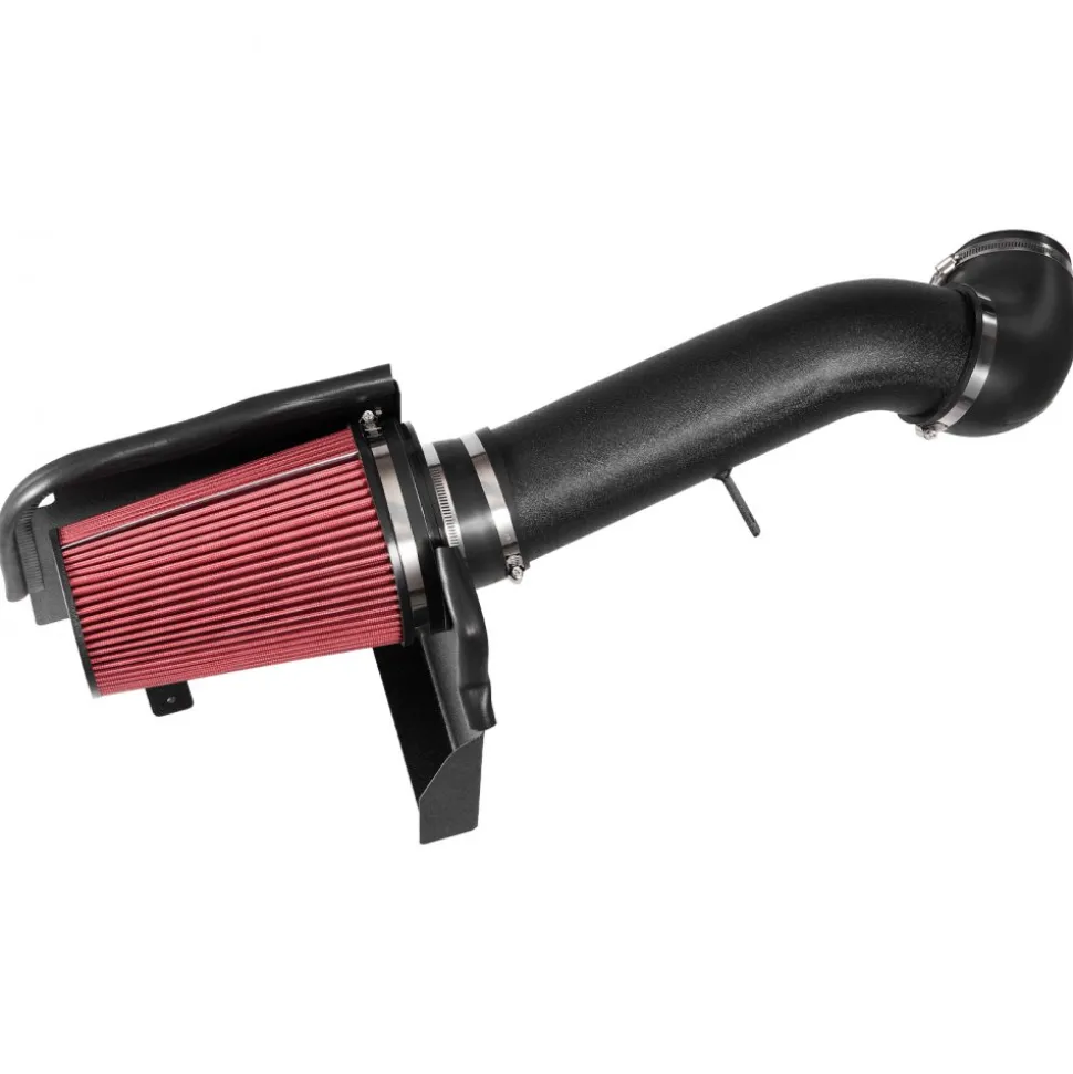 VEVOR Cold Air Intake, 3.9 Inch Cold Air Intake System + Heat Shield Compatible with 1999-2006 Chevy Silverado/GMC Sierra 1500 V8 4.8L/5.3L, High Flow Filter Kit Improve Horsepower, Throttle Response