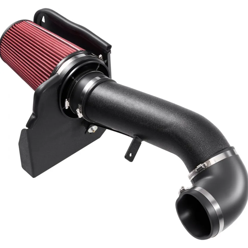 VEVOR Cold Air Intake, 3.9 Inch Cold Air Intake System + Heat Shield Compatible with 1999-2006 Chevy Silverado/GMC Sierra 1500 V8 4.8L/5.3L, High Flow Filter Kit Improve Horsepower, Throttle Response