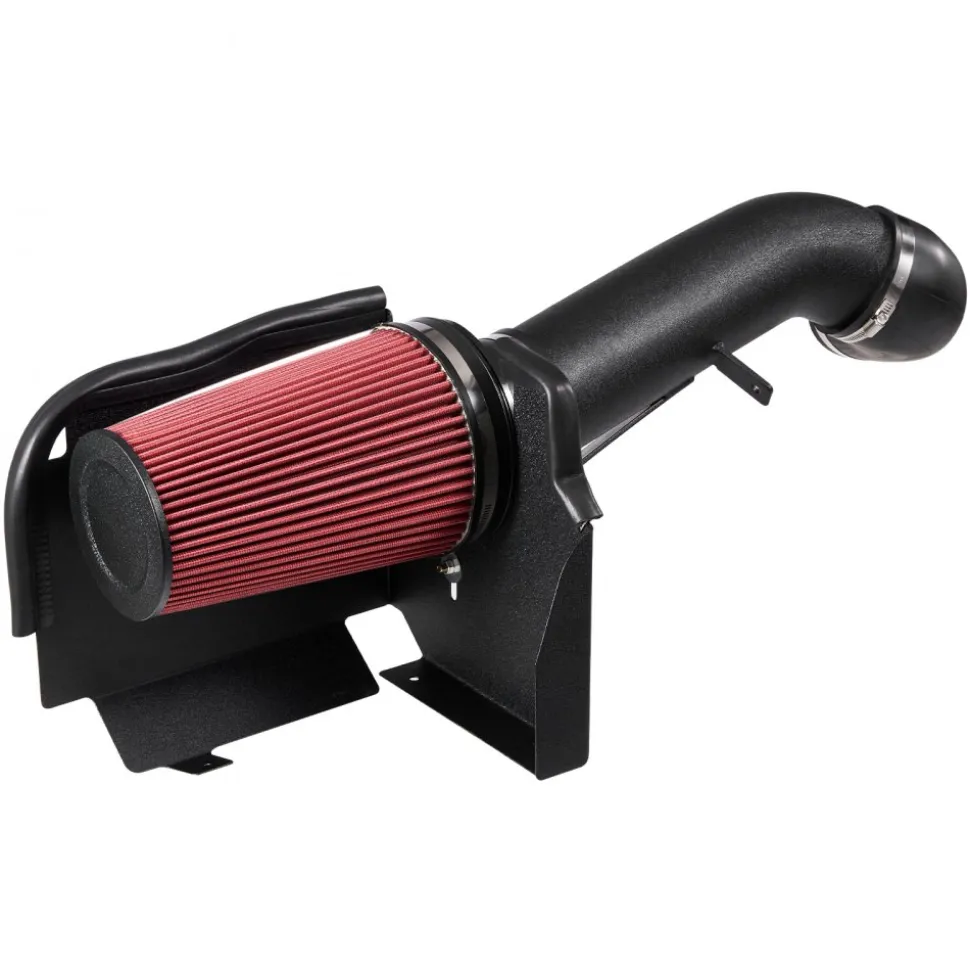 VEVOR Cold Air Intake, 3.9 Inch Cold Air Intake System + Heat Shield Compatible with 1999-2006 Chevy Silverado/GMC Sierra 1500 V8 4.8L/5.3L, High Flow Filter Kit Improve Horsepower, Throttle Response