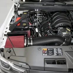 VEVOR Cold Air Intake, 3.9 Inch Cold Air Intake System + Heat Shield Compatible with 1999-2006 Chevy Silverado/GMC Sierra 1500 V8 4.8L/5.3L, High Flow Filter Kit Improve Horsepower, Throttle Response