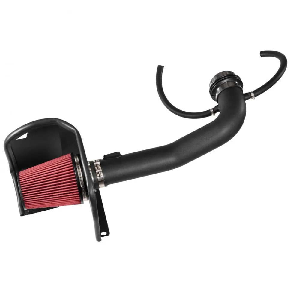 VEVOR Cold Air Intake, 3.5 Inch Cold Air Intake System + Heat Shield Compatible with 2014-2018 Chevy Silverado/GMC Sierra, 2015-2020 Cadillac Escalade 6.2L, High Flow Filter Kit Improved Horsepower