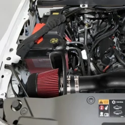 VEVOR Cold Air Intake, 3.3 Inch Cold Air Intake System + Heat Shield Compatible with 2016-2023 Toyota Tacoma 3.5L V6 Gas, High Flow Filter Kit Improved Horsepower, Throttle Response, High Performance