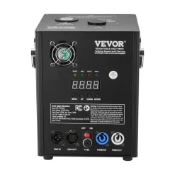 VEVOR Cold Spark Machine, 500W Output Fireworks Controller, 6.6-13ft Adjustable Height, with Advanced DMX System,LED Screen,Portable Handle, HeavyDuty Aluminum Alloy for Stage DJ Wedding Event,Party