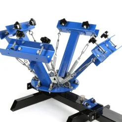 VEVOR 4 Color 1 Station Silk Screen Printing Kit Press Machine Flash Dryer Separated Electrical Control Box