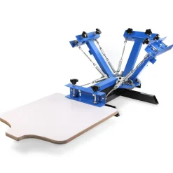 VEVOR 4 Color 1 Station Silk Screen Printing Press Printer Flash Dryer With Electrical Heating