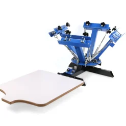VEVOR 4 Color 1 Station Silk Screen Printing Press Printer Flash Dryer With Electrical Heating