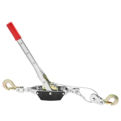 VEVOR Come Along Winch, 2 Ton (4,409 lbs) Pulling Capacity, 12 ft Steel Cable, 2 Hooks, Heavy Duty Ratchet Power Puller Tool with Dual Gears, Automotive Hoist Cable Puller Ideal for Vehicle Rescue
