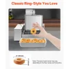 VEVOR Commercial Automatic Donuts Machine, 4 Rows Donuts Making Equipment, 240 pcs/hour Electric High Power Doughnut Maker, Stainless Steel Frying Auto Fryer, with Intelligent Control