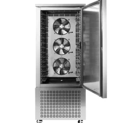VEVOR Commercial Blast Freezer, 32 L / 1.1 Cu.ft Blast Chiller with 4 1/3 Trays, Blast Chiller Freezer Chest with Cooling & Freezing Modes, Stainless Steel Food Blast Freezer for Restaurant, Seafood