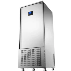 VEVOR Commercial Blast Freezer, 32 L / 1.1 Cu.ft Blast Chiller with 4 1/3 Trays, Blast Chiller Freezer Chest with Cooling & Freezing Modes, Stainless Steel Food Blast Freezer for Restaurant, Seafood