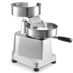 VEVOR Commercial Burger Patty Maker, 150mm/6inch Hamburger Beef Patty Maker, Heavy Duty Food-Grade Stainless Steel Bowl Burger Press Machine, Kitchen Meat Forming Processor with 1000 Pcs Patty Papers