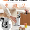 VEVOR Commercial Can Opener, Heavy-Duty Manual Tabletop Cans Opener for Cans Up to 11.8 in Height, Height-Adjustable Professional Can Openers with Stainless Steel Blade, for Restaurant & Food Store
