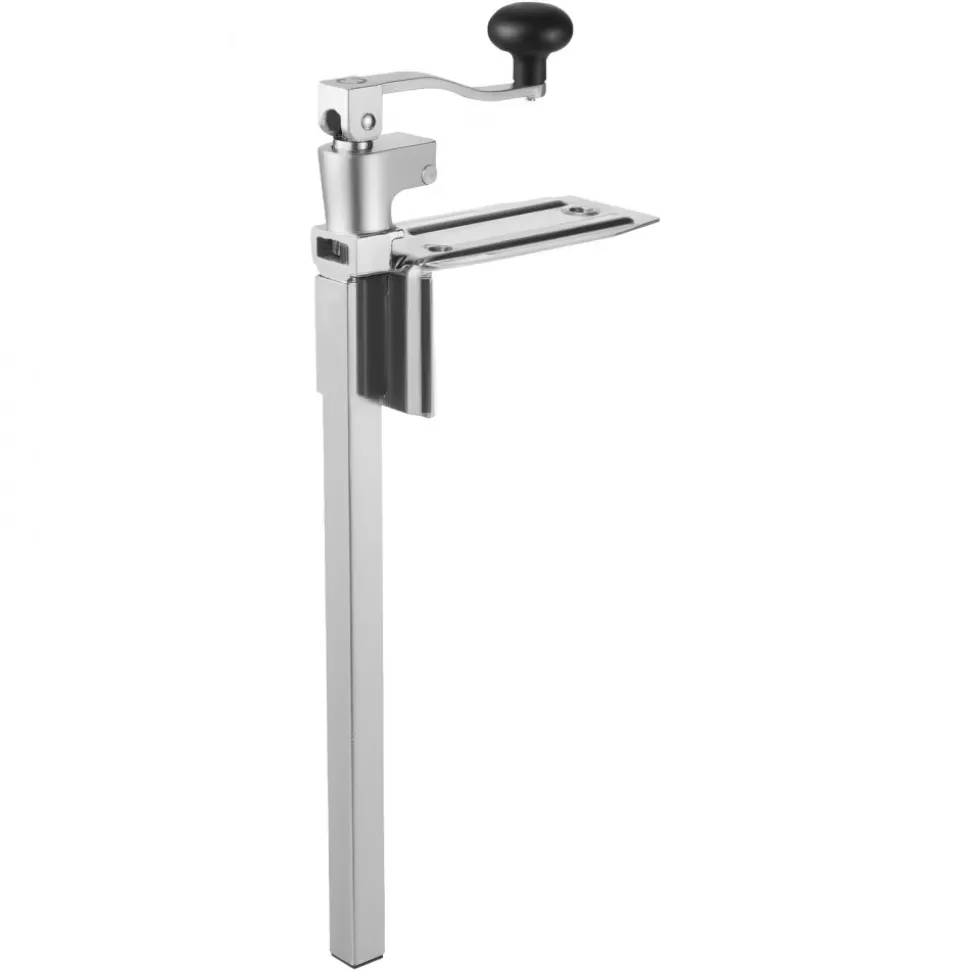 VEVOR Commercial Can Opener, Heavy-Duty Manual Tabletop Cans Opener for Cans Up to 11.8 in Height, Height-Adjustable Professional Can Openers with Stainless Steel Blade, for Restaurant & Food Store