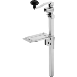 VEVOR Commercial Can Opener, Heavy-Duty Manual Tabletop Cans Opener for Cans Up to 11.8 in Height, Height-Adjustable Professional Can Openers Fixed with Screws, for Restaurant, Hotel, and Food Store