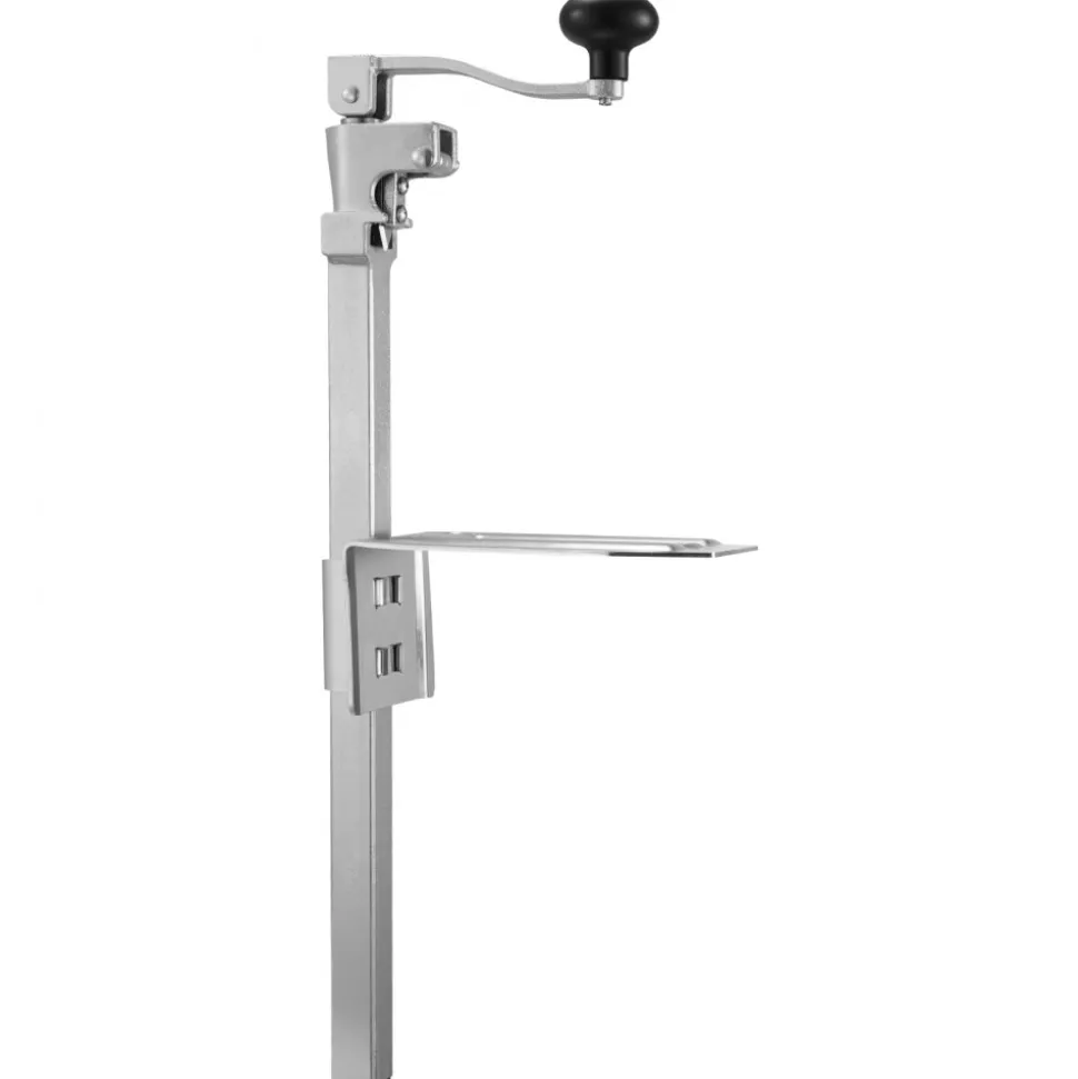 VEVOR Commercial Can Opener, Heavy-Duty Manual Tabletop Cans Opener for Cans Up to 11.8 in Height, Height-Adjustable Professional Can Openers Fixed with Screws, for Restaurant, Hotel, and Food Store