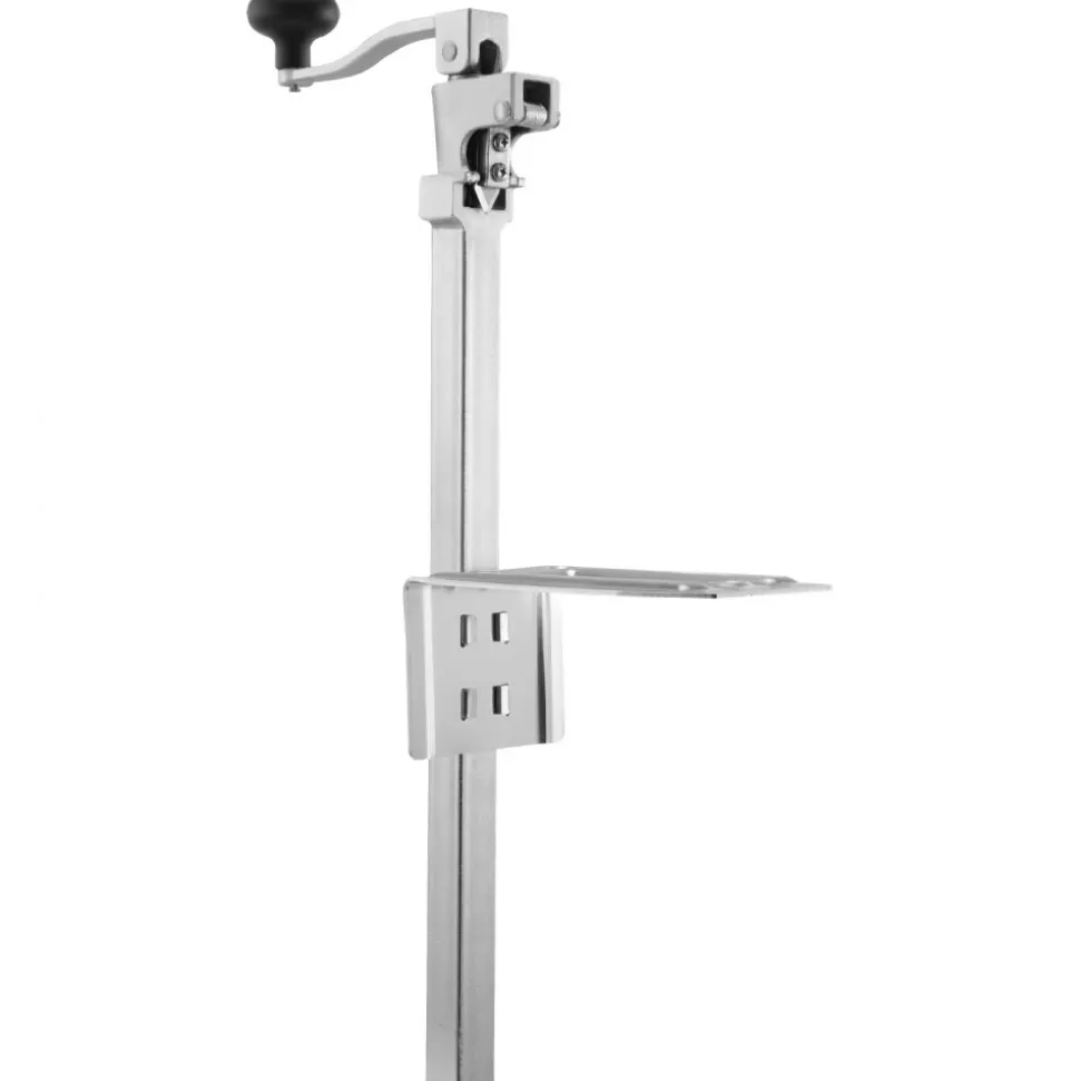 VEVOR Commercial Can Opener, Heavy-Duty Manual Tabletop Cans Opener for Cans Up to 11.8 in Height, Height-Adjustable Professional Can Openers Fixed with Screws, for Restaurant, Hotel, and Food Store