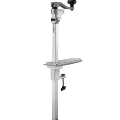 VEVOR Commercial Can Opener, Heavy-Duty Manual Tabletop Cans Opener for Cans Up to 11.8 in Height, Height-Adjustable Can Openers Fixed with Screws & Table Clamp, for Restaurant, Hotel, and Food Store