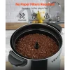 VEVOR Commercial Coffee Urn, 30 Cup 4.5 L Hot Beverage Dispenser with Dripless Faucet, Quick-Brewing Commercial Coffee Maker with Stainless Steel Liner, for Catering, Business, Church & Restaurant