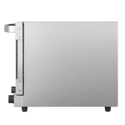 VEVOR Commercial Convection Oven, 66L/60Qt, Half-Size Conventional Oven Countertop, 1800W 4-Tier Toaster w/Front Glass Door, Electric Baking Oven with Tray & Wire Racks (120V, 5-15P Plug & Outlet)