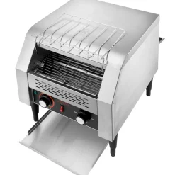 VEVOR Commercial Conveyor Toaster, 300 Slices/Hour Conveyor Belt Toaster, Heavy Duty Stainless Steel Commercial Toaster Oven, Electric  Restaurant Commercial Toaster for Toast Bun, Bagel, Bread