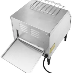 VEVOR Commercial Conveyor Toaster, 300 Slices/Hour Conveyor Belt Toaster, Heavy Duty Stainless Steel Commercial Toaster Oven, Electric  Restaurant Commercial Toaster for Toast Bun, Bagel, Bread