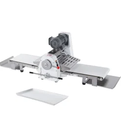 VEVOR Commercial Dough Sheeter Machine, 15.7-Inch Reversible Puff Pastry Sheeter and Fondant Roller, Electric Dough Roller 0-1.4