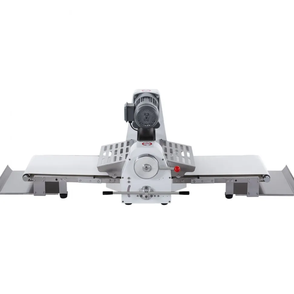 VEVOR Commercial Dough Sheeter Machine, 15.7-Inch Reversible Puff Pastry Sheeter and Fondant Roller, Electric Dough Roller 0-1.4" Adjustable Thickness, Folding Dough Sheeter for Bakeries, Pastries