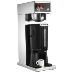 VEVOR Commercial Drip Coffee Maker, 16-17 Cups Machine with 2.5 L Thermal Carafe, Keep Warm for 4 Hours, Stainless Steel Brewer with Auto Water Filling, for Restaurant, Office, Coffee Shop & Home