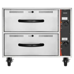 VEVOR Commercial Electric Drawer Warmer, Single-Drawer Stainless Steel Food Warmer, Freestanding Standard Warming Drawer Cabinet, 85°F–185°F Wide Temperature Range, for Restaurant, Hotel & Bakery