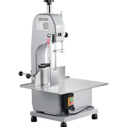 VEVOR Commercial Electric Meat Bandsaw, 1500W Bone Sawing Machine with 12.4