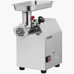 VEVOR Commercial Electric Meat Grinder, 5 lbs/min Capacity, #8 Industrial Meat Mincer with 2 Stainless Steel Blades, 2 Grinding Plates, 600W Heavy-Duty Sausage Maker Stuffer, for Kitchen, Restaurant