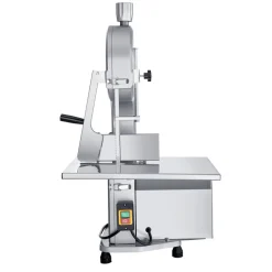 VEVOR Commercial Electric Meat Bandsaw, 1800W Stainless Steel Countertop Bone Sawing Machine, Workbeach 15
