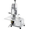 VEVOR Commercial Electric Meat Bandsaw, 1100W Bone Sawing Machine with 12.4" x 18.1" Workbench, 0-4.3" Cutting Thickness, 7 Extra Replacement Blades, for Cutting Bone, Frozen Meat, Pork, Beef & Ribs