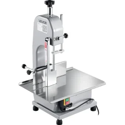 VEVOR Commercial Electric Meat Bandsaw, 1100W Bone Sawing Machine with 12.4
