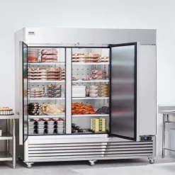 VEVOR Commercial Freezer 60.42 Cu.ft, Reach In 82.5