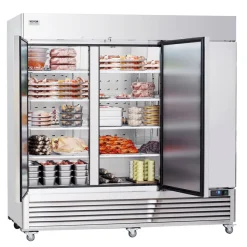 VEVOR Commercial Freezer 60.42 Cu.ft, Reach In 82.5