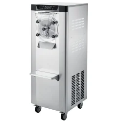 VEVOR Commercial Hard Ice Cream Machine, 2400W 3.17 to 5.28 Gallons per Hour, Gelato Hard Serve Ice Cream Maker with 10L 304 Stainless Steel Cylinder, Auto Clean LED Panel for Snack Bar Restaurants