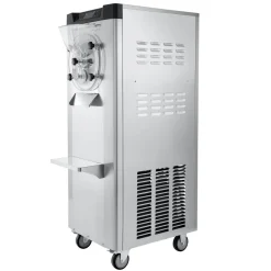 VEVOR Commercial Hard Ice Cream Machine, 2400W 3.17 to 5.28 Gallons per Hour, Gelato Hard Serve Ice Cream Maker with 10L 304 Stainless Steel Cylinder, Auto Clean LED Panel for Snack Bar Restaurants