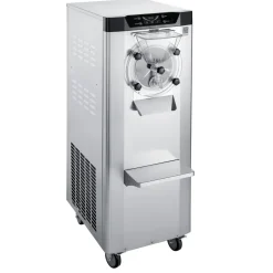 VEVOR Commercial Hard Ice Cream Machine, 2400W 3.17 to 5.28 Gallons per Hour, Gelato Hard Serve Ice Cream Maker with 10L 304 Stainless Steel Cylinder, Auto Clean LED Panel for Snack Bar Restaurants