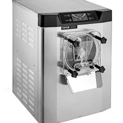 VEVOR Commercial Ice Cream Machine 1400W 20/5.3 Gph Hard Serve Ice Cream Maker with LED Display Screen Auto Shut-Off Timer One Flavors Perfect for Restaurants Snack bar Supermarkets