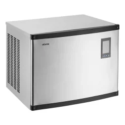 VEVOR Commercial Ice Maker Machine - Head, 1000 Lbs/Day Stainless Steel Ice Machine with Scheduled Ice-Making, Self-Cleaning, Adjustable Thickness, Ideal for Restaurant Bar Cafe Hotel - Head Only