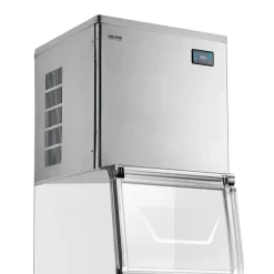 VEVOR Commercial Ice Maker Machine - Head, 450 Lbs/Day Stainless Steel Ice Machine with Scheduled Ice-Making, Self-Cleaning, Adjustable Thickness, Ideal for Restaurant Bar Cafe Hotel - Head Only
