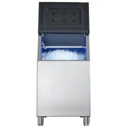 VEVOR Commercial Ice Maker Storage Bin, 300 LBS Capacity Stainless Steel Ice-Bin, Commercial Ice Storage Bin with Adjustable Anti-slip Rubber Feet, Suitable for Restaurant, Hotel and Beverage Shops