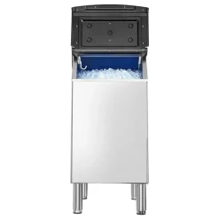 VEVOR Commercial Ice Maker Storage Bin, 300 LBS Capacity Ice-Bin, Stainless Steel Commercial Ice Storage Bin with Adjustable Anti-slip Rubber Feet, Suitable for Restaurant Hotel and Beverage Shops