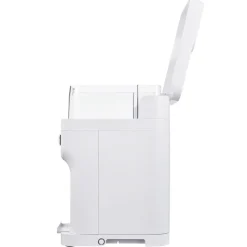 VEVOR Commercial Ice Shaver Crusher, 220lbs Per Hour Electric Snow Cone Maker with 8L Ice Cube Box, 350W 1500RPM Tabletop Shaved Ice Machine for Parties Events Bar, Home and Commercial Use (White)